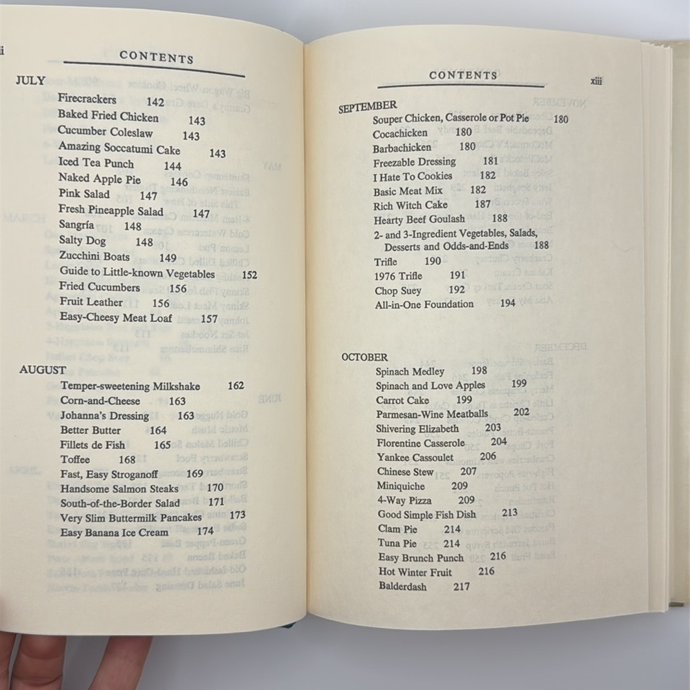 76’ The I‎ Hate To Cook Almanac Cookbook by Peg Braken - Picture 11 of 16